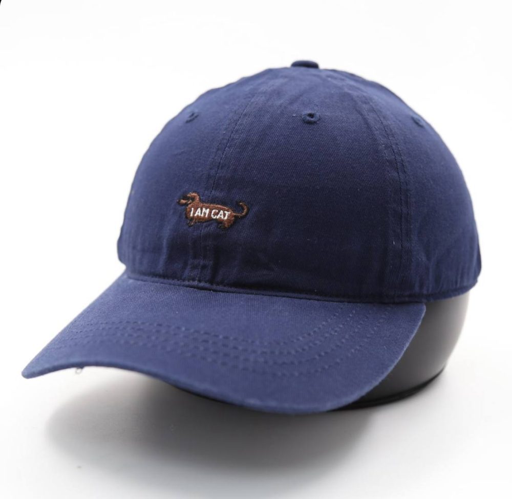 کلاه کتان مدل I am cat