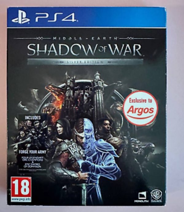 بازی SHADOW OF WAR Silver Edition برای PS4