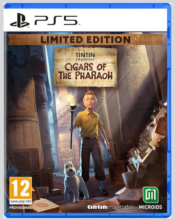 بازی TIN TIN REPORTER CIGARS OF PHARAOH LIMITED EDITION PS5