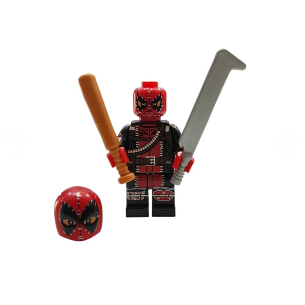 مینی فیگور لگویی ددپول کشتارگر همراه با ماسک و ابزار