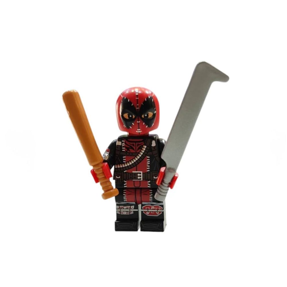 مینی فیگور لگویی ددپول کشتارگر همراه با ماسک و ابزار - Image 2