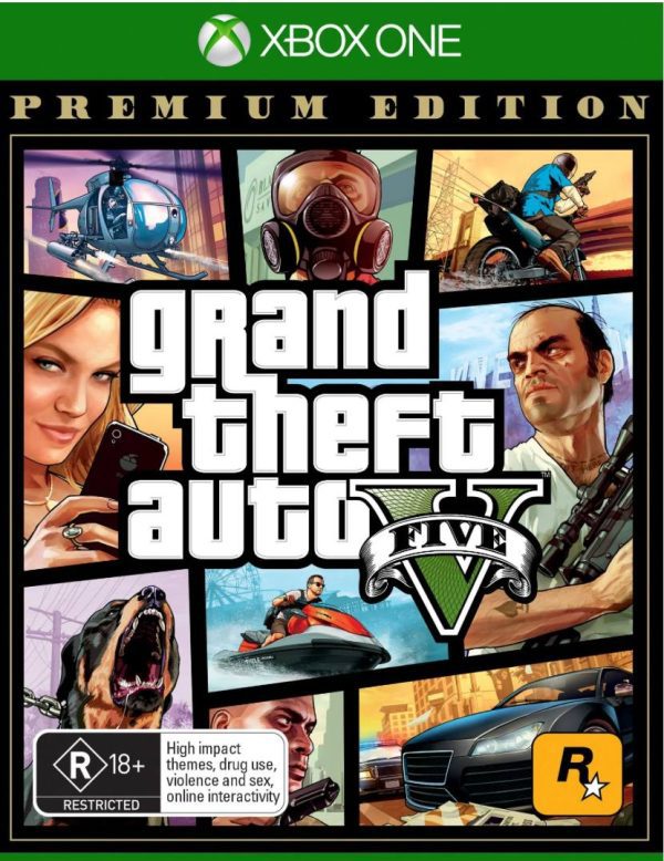 اکانت قانونی بازی GTA V Premium Xbox One Edition
