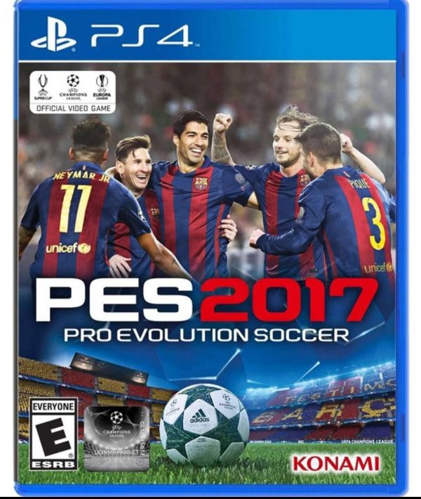 دیسک بازی PES 2017 برای PS4 (کارکرده)