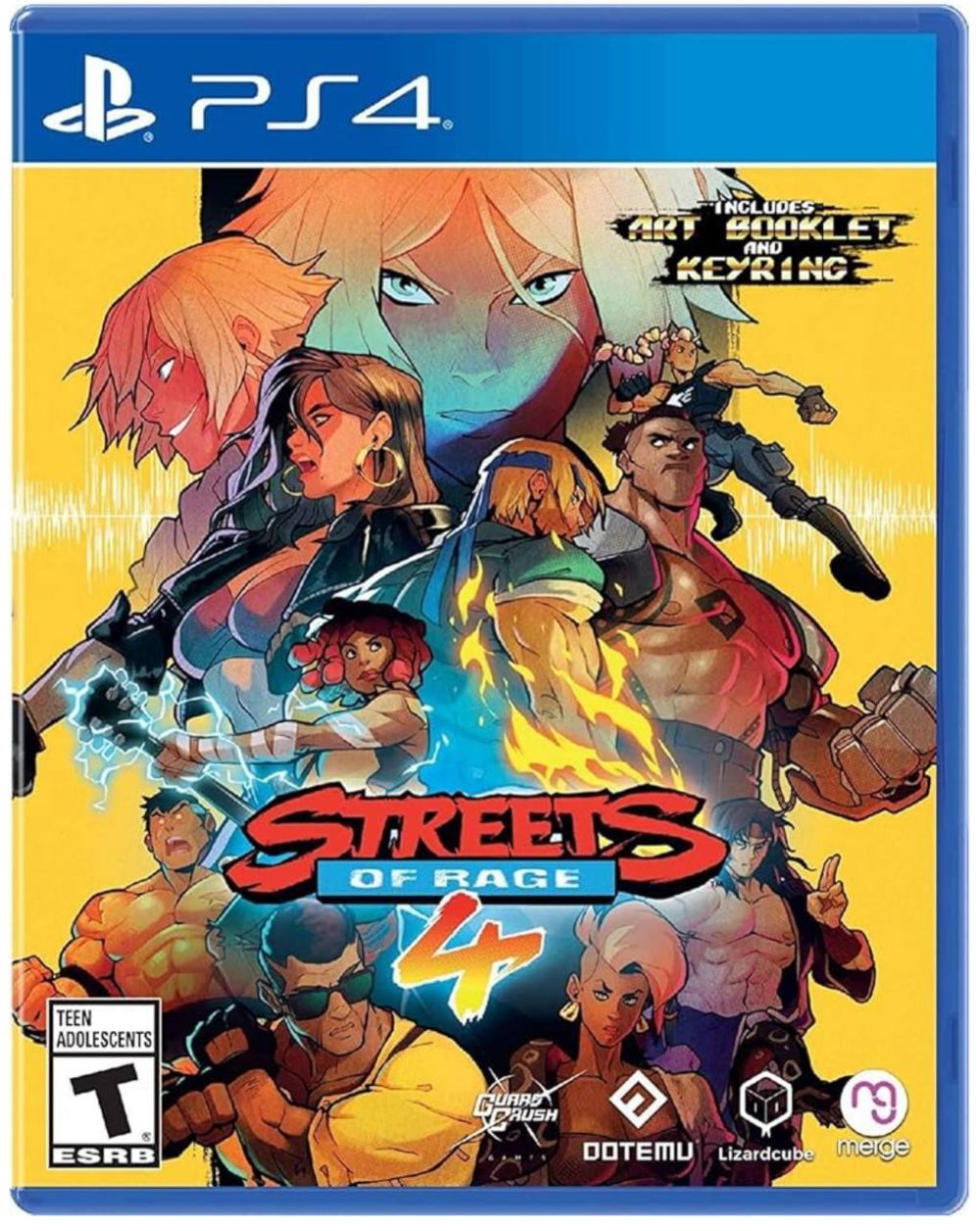 دیسک بازی STREETS OF RAGE 4 برای PS4 (کارکرده)