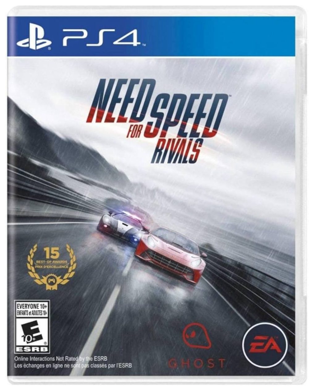 دیسک بازی NEED FOR SPEED RIVALS برای PS4 (کارکرده)