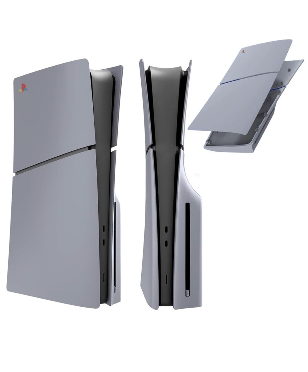 کاور و فیس پلیت طرح سی سالگی مخصوص PS5 اسلیم استاندارد