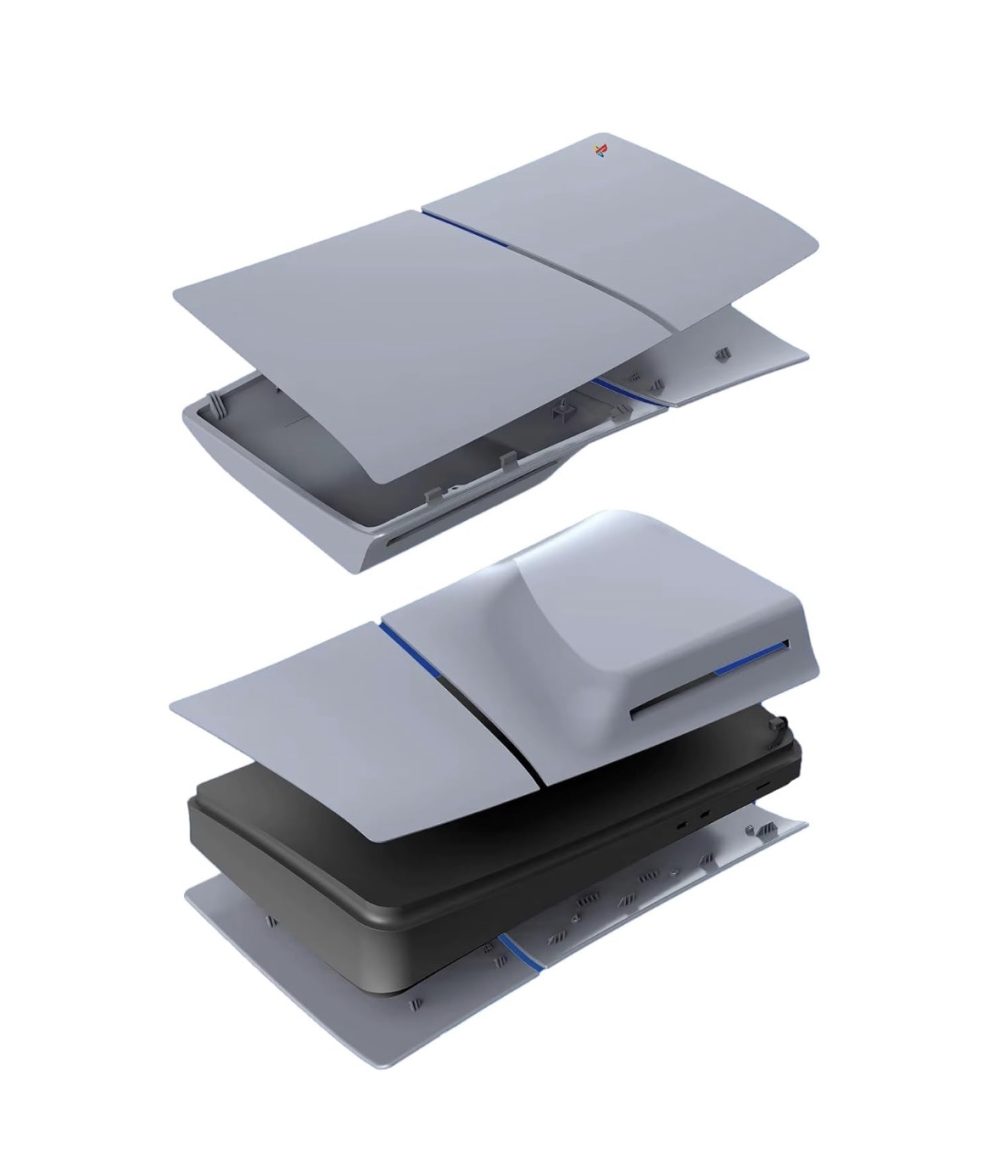 کاور و فیس پلیت طرح سی سالگی مخصوص PS5 اسلیم استاندارد - Image 3