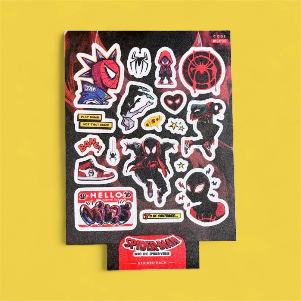 پک استیکر Spider Man