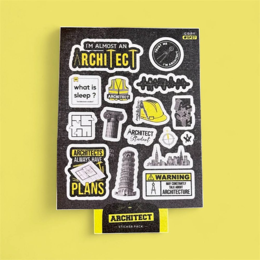 پک استیکر Architect