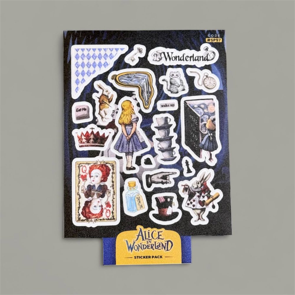 پک استیکر Alice in Wonderland