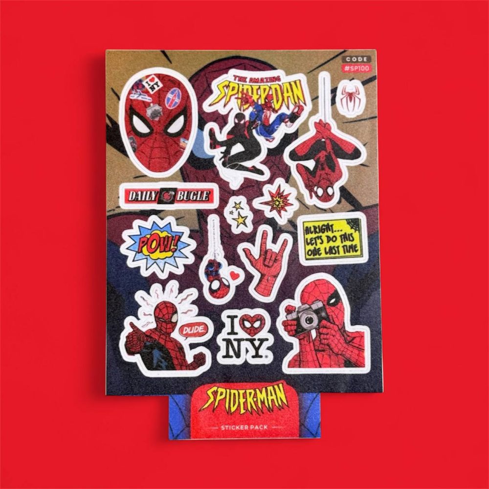 پک استیکر Spiderman