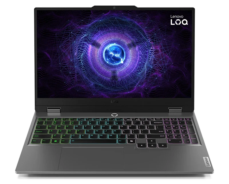 لپ تاپ لنوو 15.6 اینچی مدل LOQ 15IRX9 i7 13650HX 24GB RAM 512GB SSD RTX4050 (آنباکس)