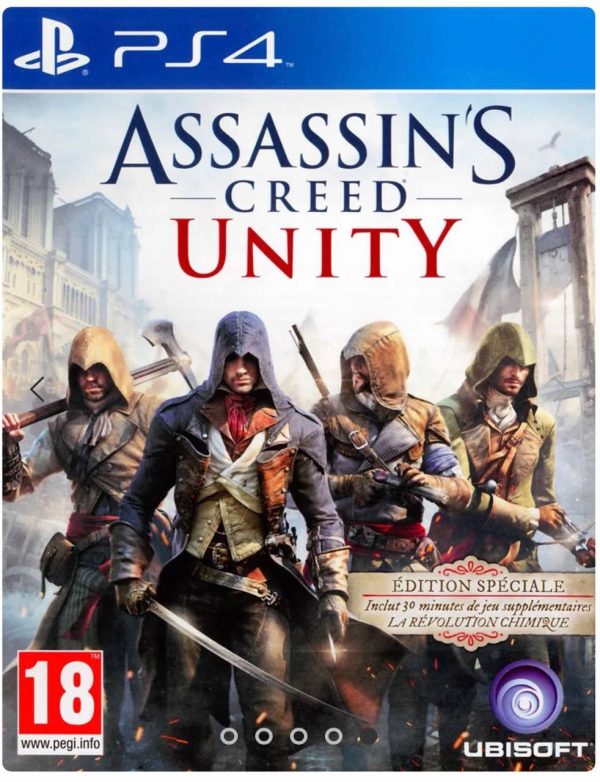 دیسک بازی Assassins's Creed Unity برای PS4 (کارکرده)