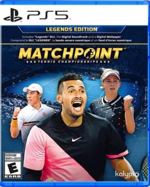دیسک بازی Matchpoint Tennis Championships برای PS5 (کارکرده)