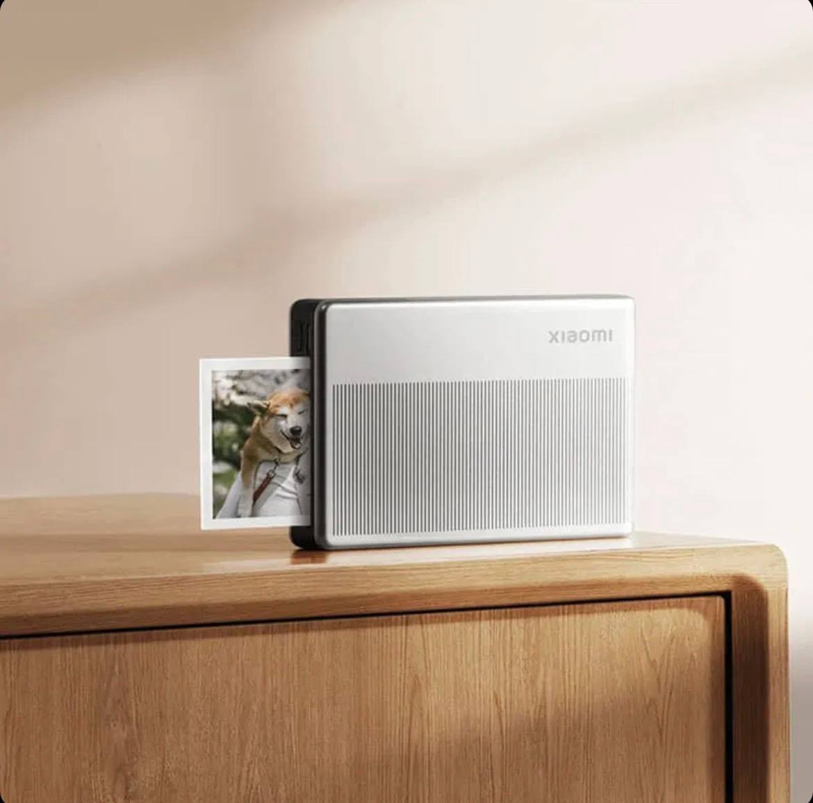 تصویر پرینتر قابل حمل شیائومی Xiaomi Portable Photo Printer 1S (MJKDDYJ02HT) (آنباکس) 
