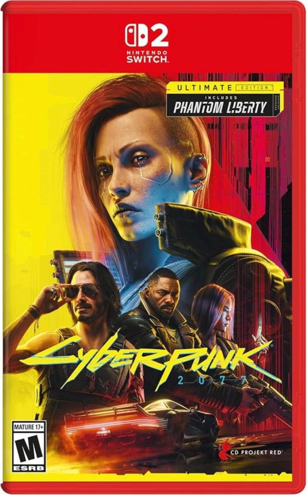 بازی Cyberpunk 2077 Ultimate Edition برای نینتندو سوییچ 2 (کارکرده)