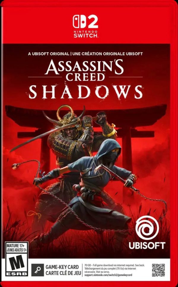 بازی Assassin's Creed Shadows برای نینتندو سوییچ 2 (کارکرده)