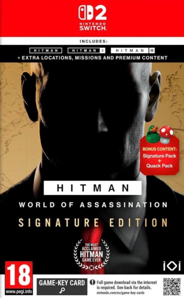 بازی Hitman: World of Assassination - Signature Edition برای نینتندو سوییچ 2 (کارکرده)